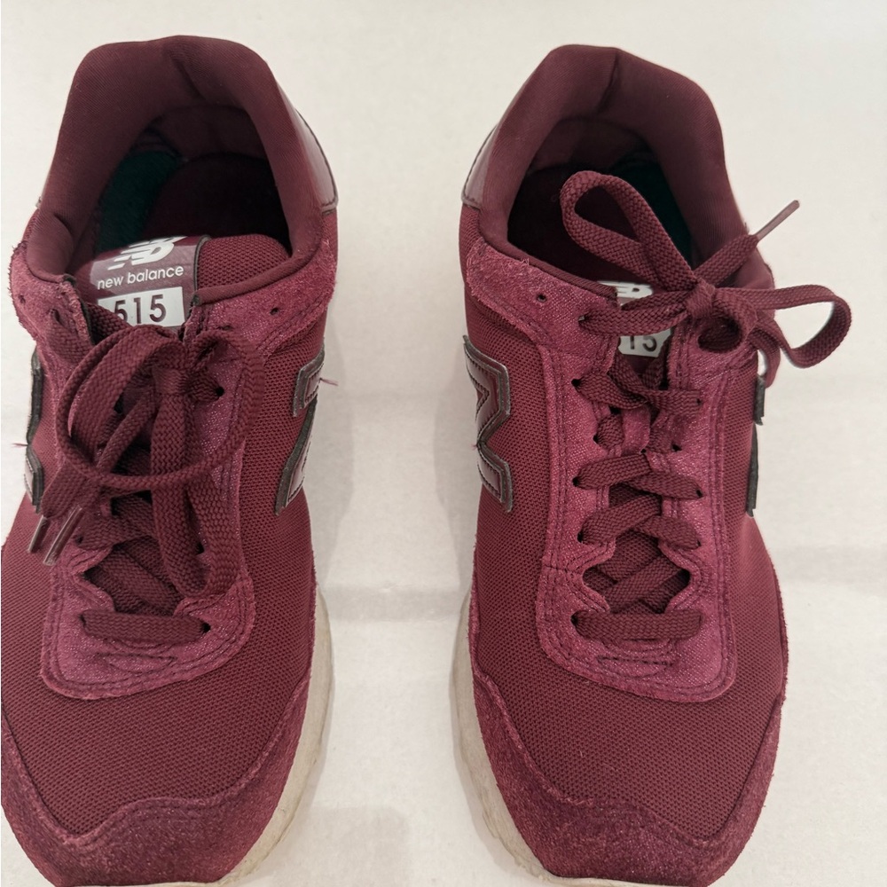 New Balance Women's Burgundy Sneakers